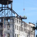 Centennial Mills Water Tower Demolition
