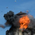 Centennial Mills Water Tower Demolition