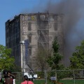 Centennial Mills Water Tower Demolition